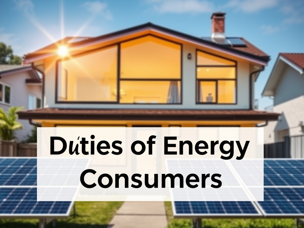 Duties of Energy&nbsp;Consumers